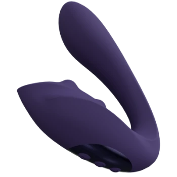 Yuki - Dual G-Spot Vibrator with Beads - Purple